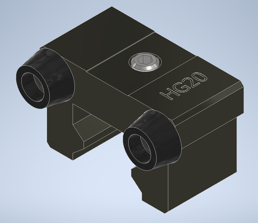 HG20导轨限制器挡块